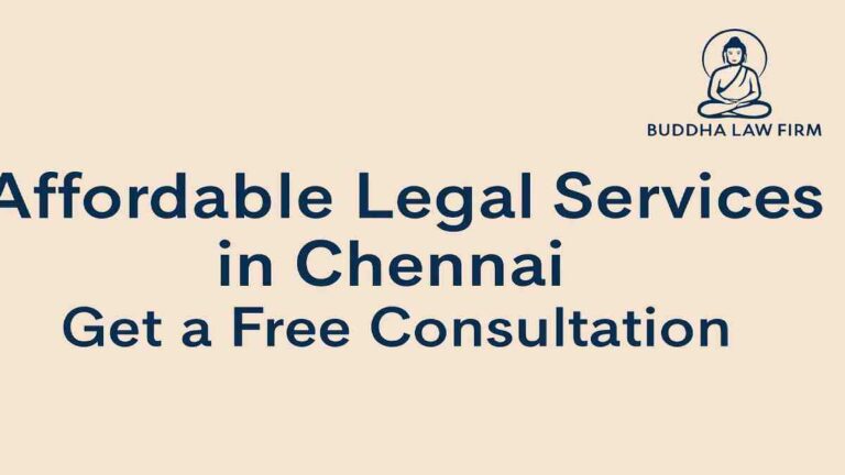 Affordable Legal Services in Chennai - Get a Free Consultation
