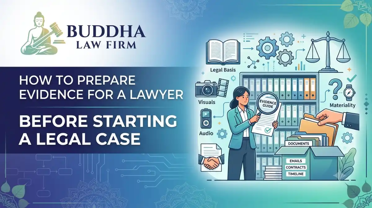 How to Prepare Evidence for a Lawyer Before Starting a Legal Case
